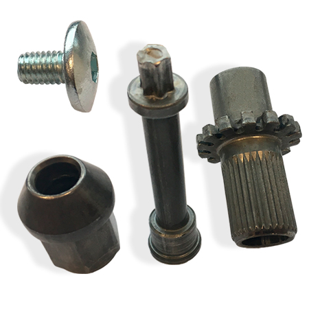 Parts manufactured in cold forging
