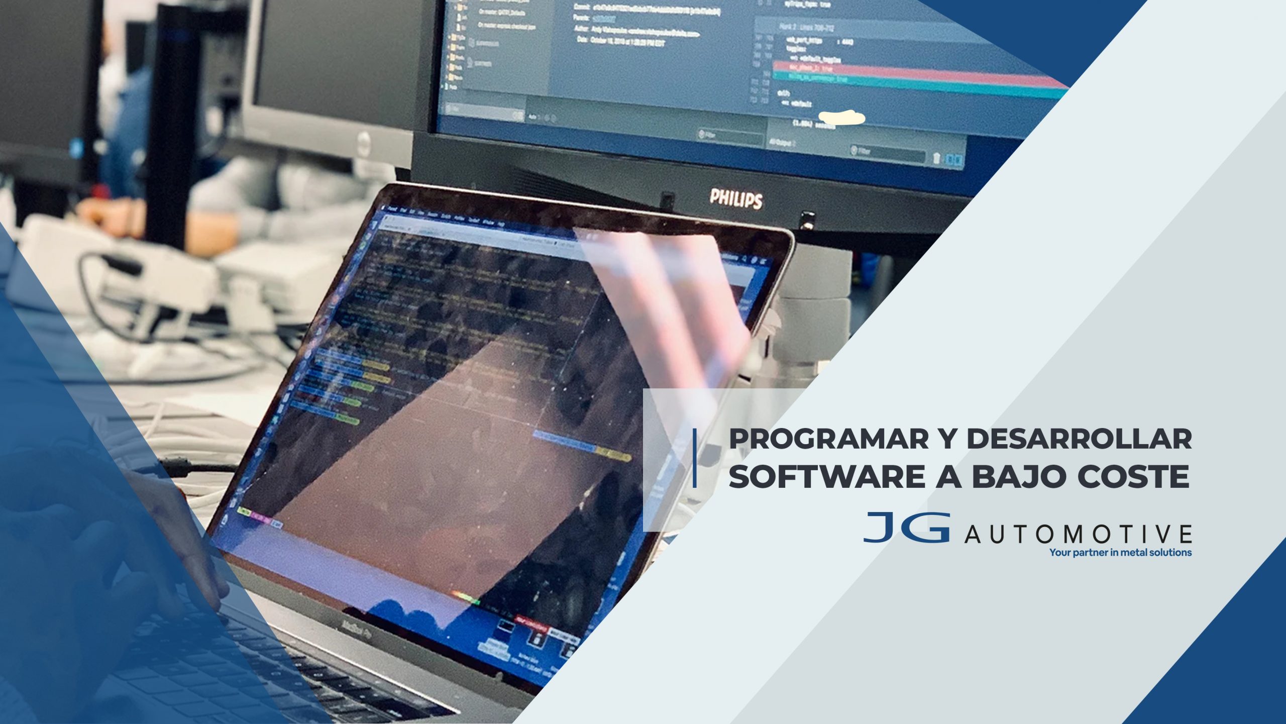 JG Automotive ofrece la capacidad de programar y desarrollar software a su medida a bajo coste