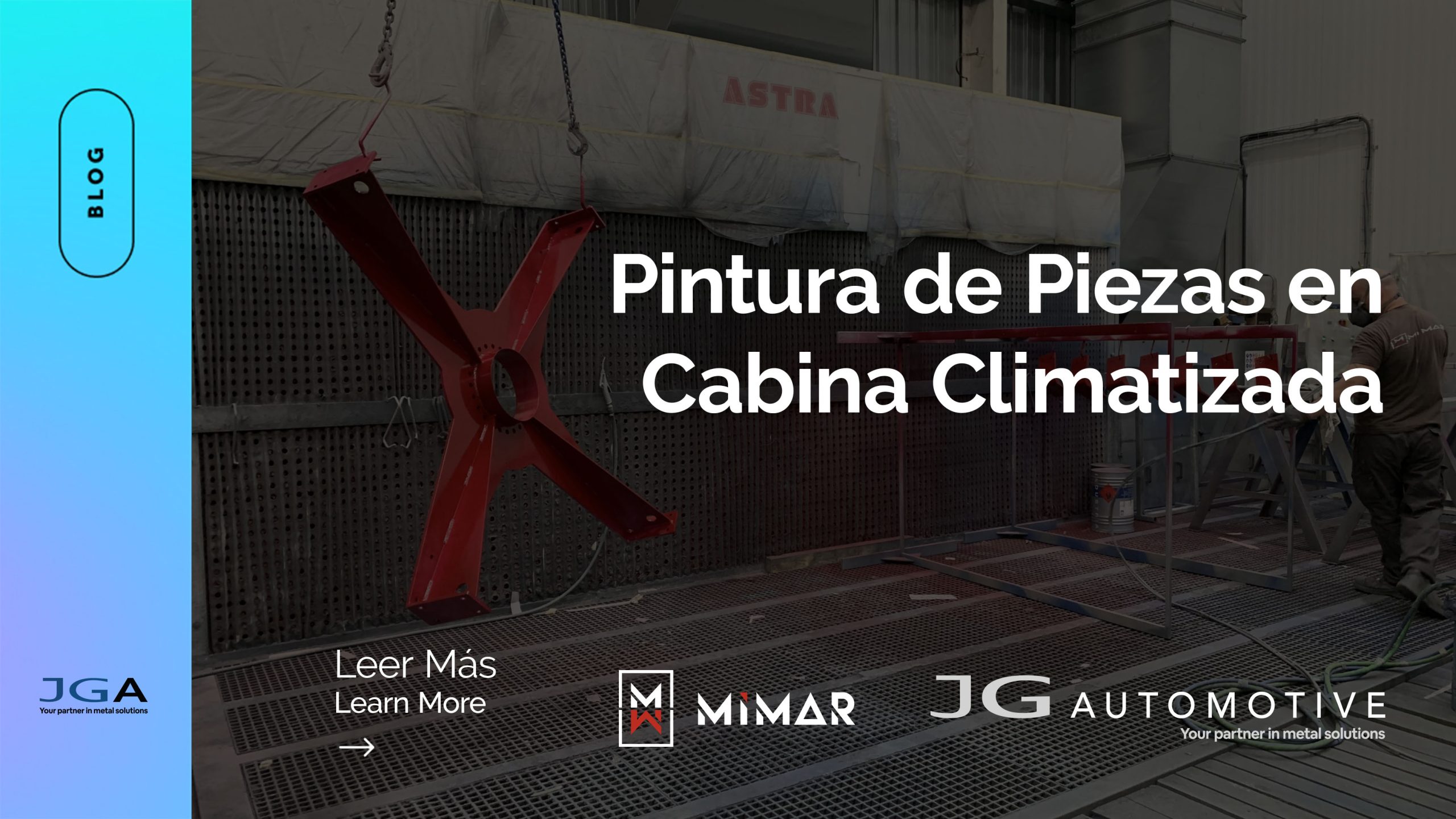 Pintura de Piezas en Cabina Climatizada