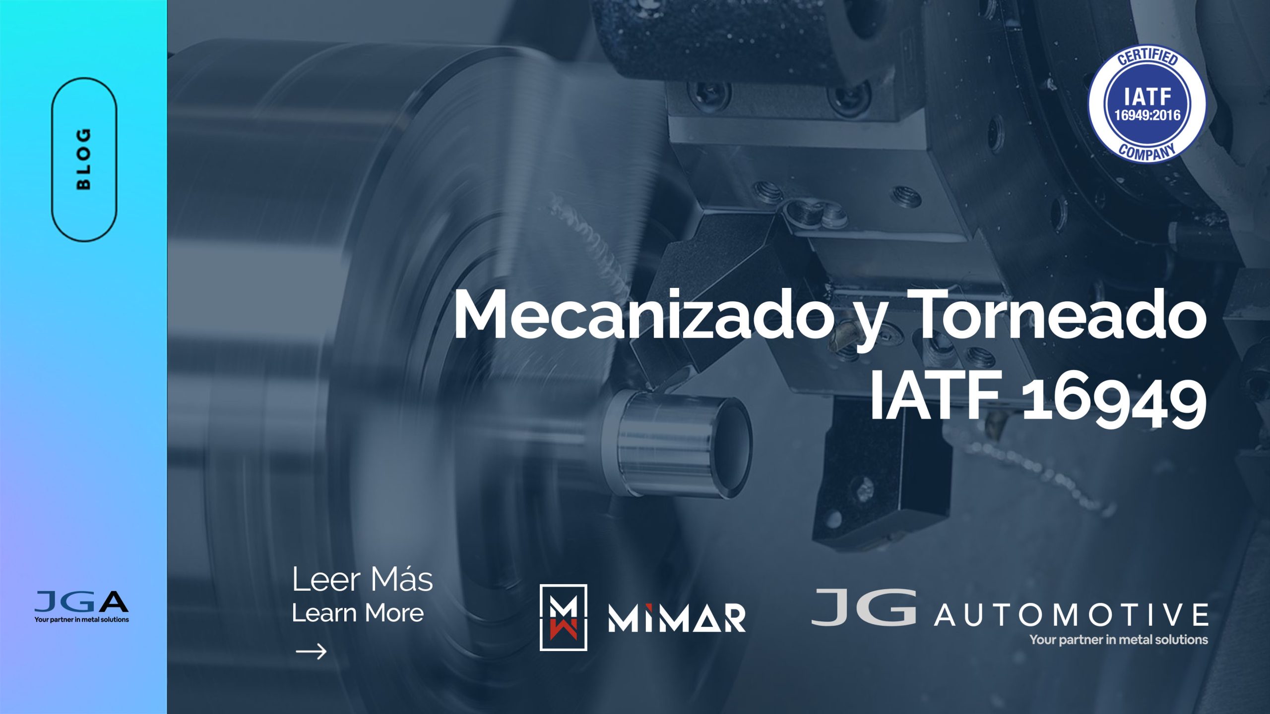 Mecanizado Torneado IATF 16949