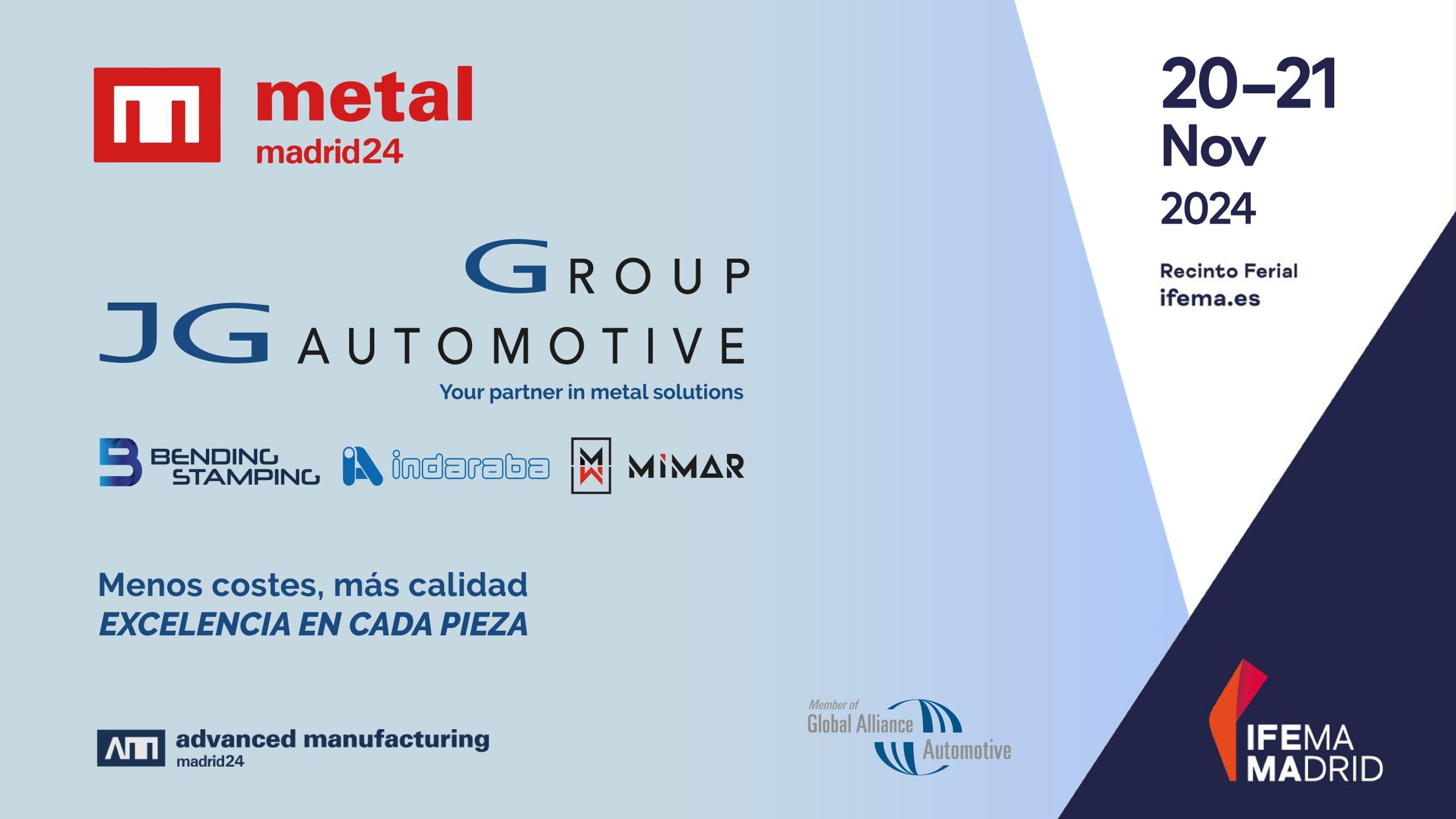 JG participará en MetalMadrid 2024