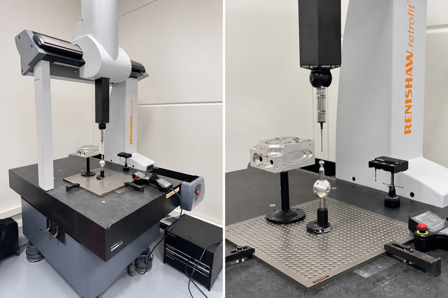 CMM Renishaw Palpado Continuo