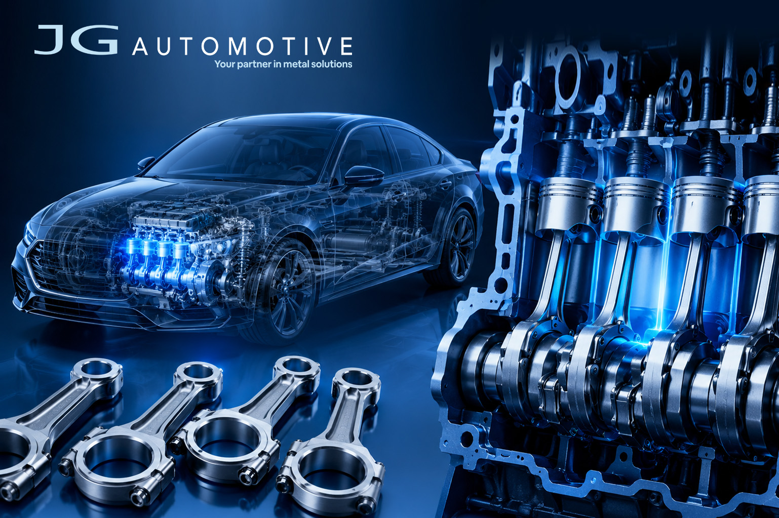 JG Automotive valida bielas de motor para OEM alemán